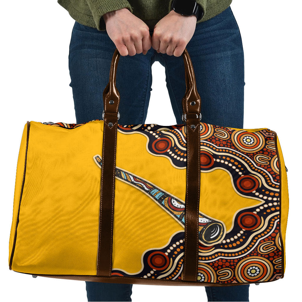 Didgeridoo Travel Bag Aboriginal Dot Painting Indigenous Traditional Instrument