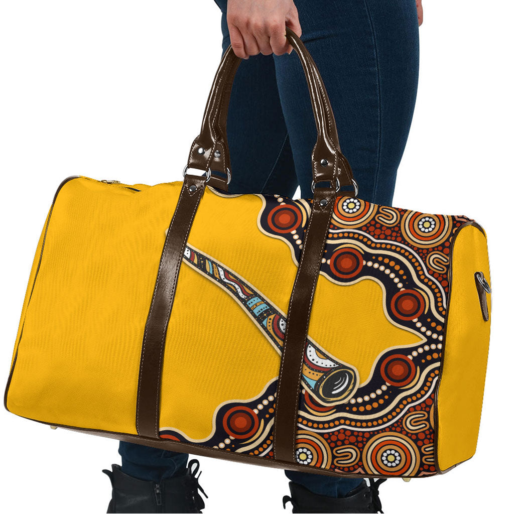 Didgeridoo Travel Bag Aboriginal Dot Painting Indigenous Traditional Instrument