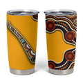 Didgeridoo Tumbler Cup Aboriginal Dot Painting Indigenous Traditional Instrument