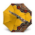 Didgeridoo Umbrella Aboriginal Dot Painting Indigenous Traditional Instrument