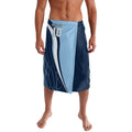 Personalized New South Wales Oztag Lavalava Abstract Wave Line Art