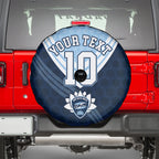 Personalized New South Wales Oztag Spare Tire Cover Hexagon Texture Chevron Pattern Art