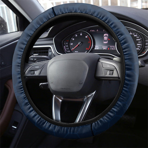 New South Wales Oztag Steering Wheel Cover Hexagon Texture Chevron Pattern Art