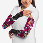 Personalized Brisbane Lions Arm Sleeves Aboriginal Dot Painting Graffiti Style