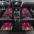 Personalized Brisbane Lions Car Mats Aboriginal Dot Painting Graffiti Style
