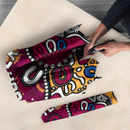 Personalized Brisbane Lions Umbrella Aboriginal Dot Painting Graffiti Style