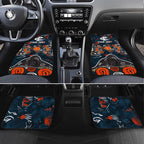 Personalized Carlton Blues Car Mats Aboriginal Dot Painting Graffiti Style
