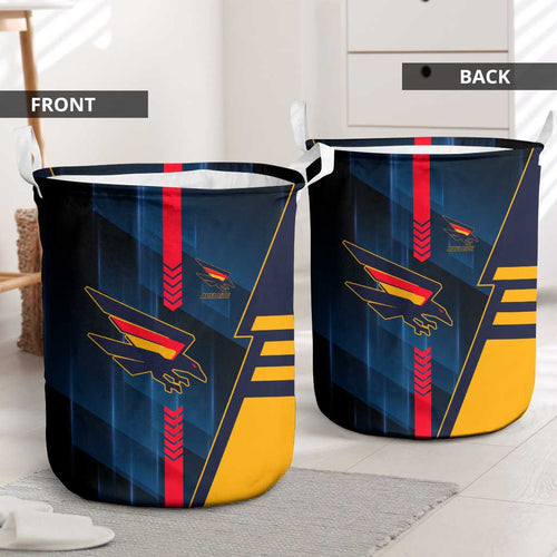 Adelaide Crows Laundry Basket Modern Geometric Sports Graphic Style
