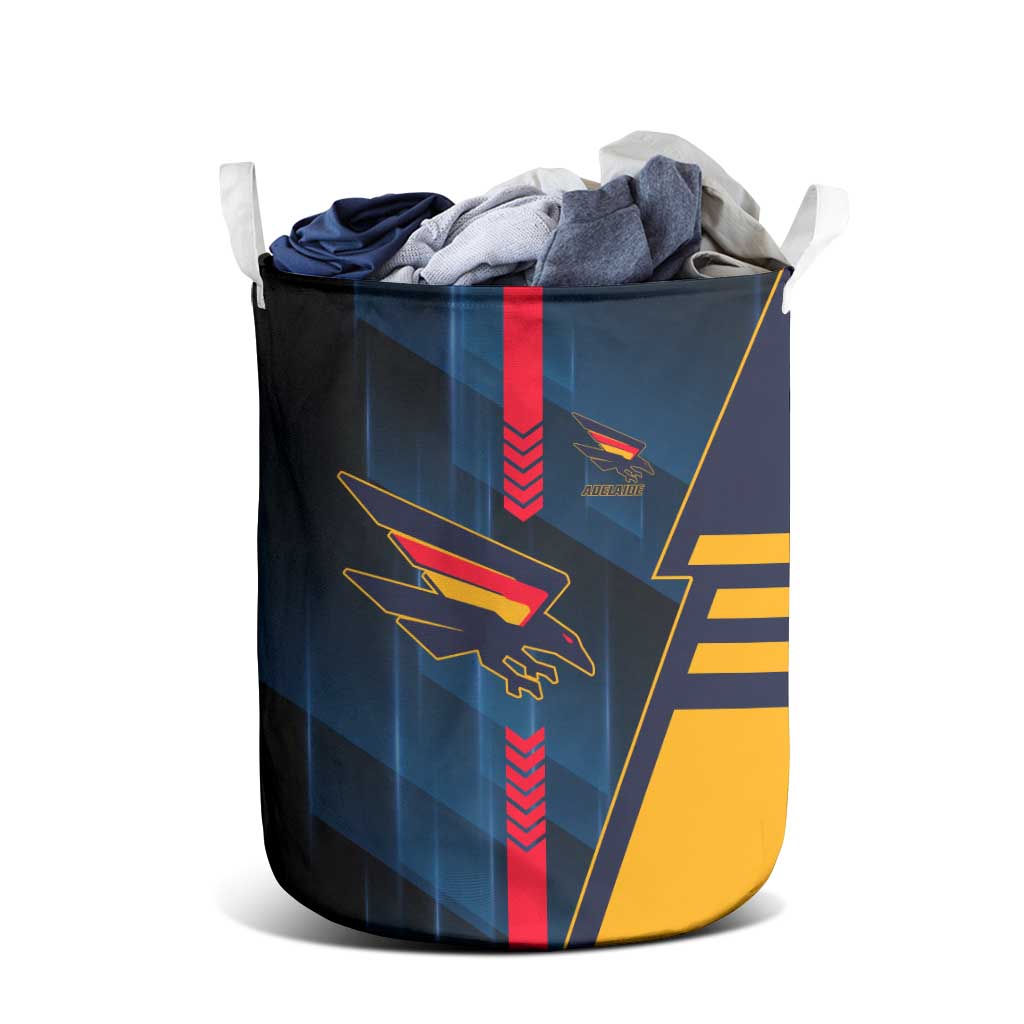 Adelaide Crows Laundry Basket Modern Geometric Sports Graphic Style