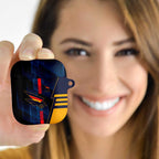 Adelaide Crows AirPods Case Modern Geometric Sports Graphic Style