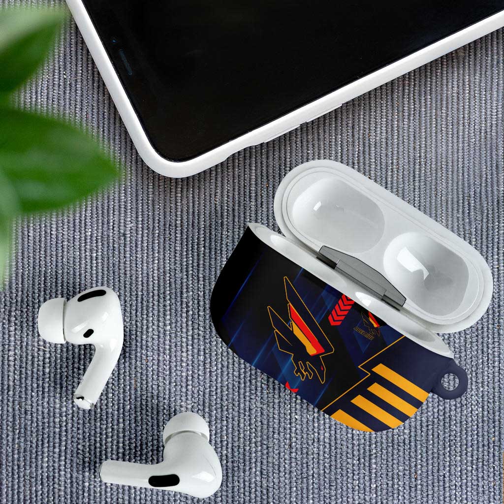 Adelaide Crows AirPods Case Modern Geometric Sports Graphic Style