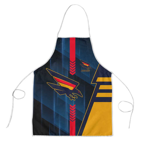 Adelaide Crows Apron Modern Geometric Sports Graphic Style
