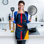 Adelaide Crows Apron Modern Geometric Sports Graphic Style