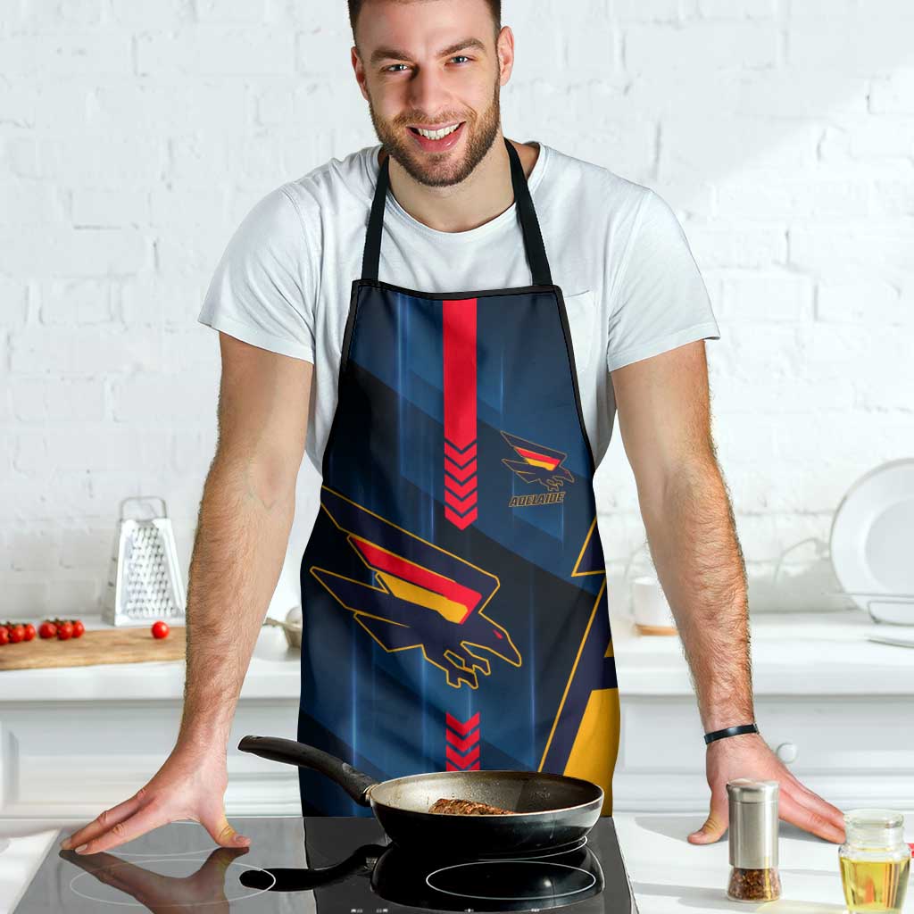 Adelaide Crows Apron Modern Geometric Sports Graphic Style