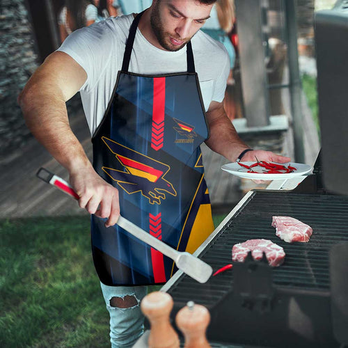 Adelaide Crows Apron Modern Geometric Sports Graphic Style