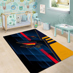 Adelaide Crows Area Rug Modern Geometric Sports Graphic Style