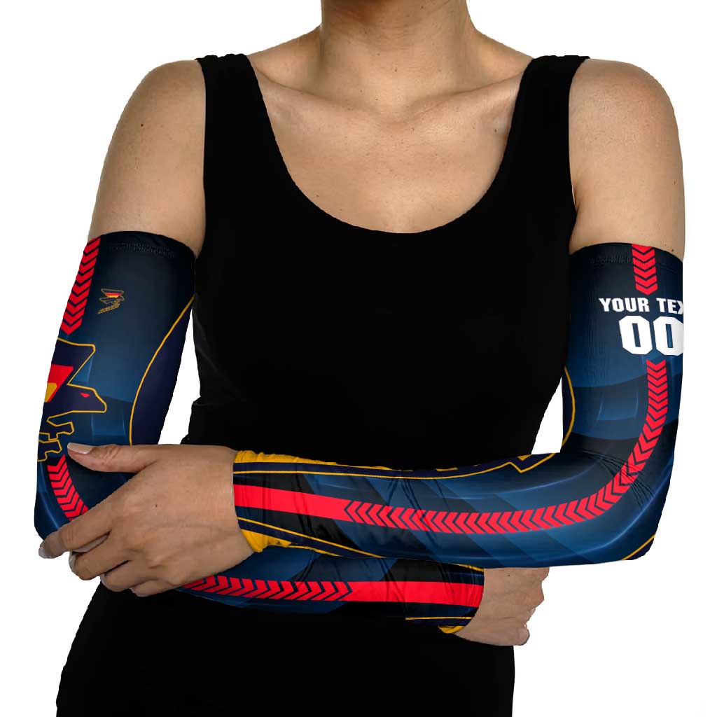 Personalized Adelaide Crows Arm Sleeves Modern Geometric Sports Graphic Style