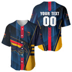 Personalized Adelaide Crows Baseball Jersey Modern Geometric Sports Graphic Style