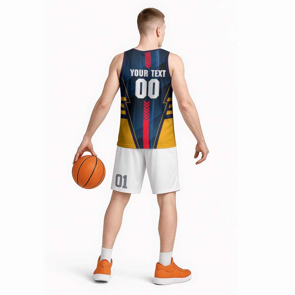 Personalized Adelaide Crows Basketball Jersey Modern Geometric Sports Graphic Style