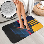 Adelaide Crows Bathroom Set Modern Geometric Sports Graphic Style