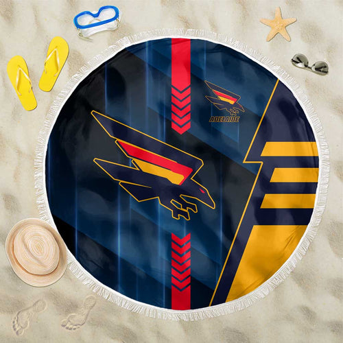 Adelaide Crows Beach Blanket Modern Geometric Sports Graphic Style