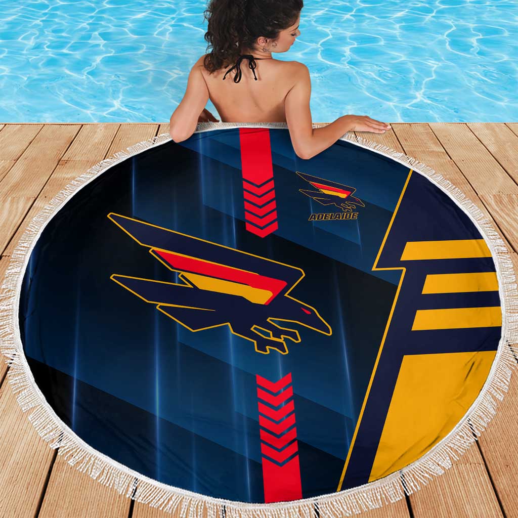Adelaide Crows Beach Blanket Modern Geometric Sports Graphic Style