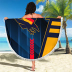 Adelaide Crows Beach Blanket Modern Geometric Sports Graphic Style