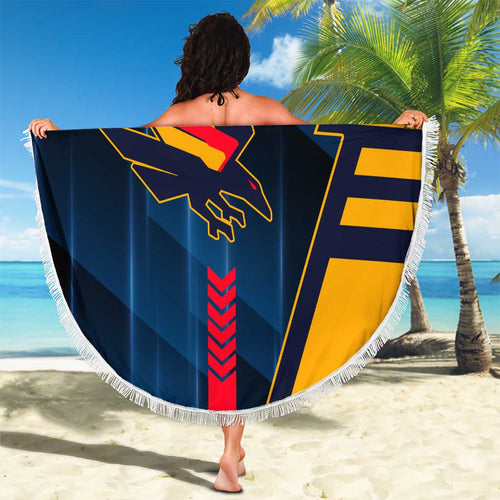 Adelaide Crows Beach Blanket Modern Geometric Sports Graphic Style