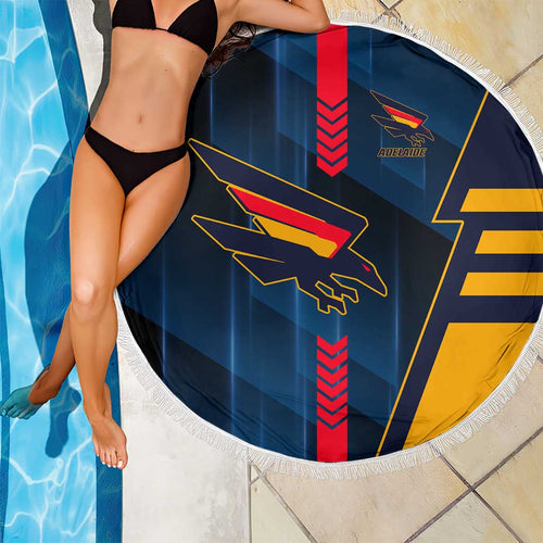 Adelaide Crows Beach Blanket Modern Geometric Sports Graphic Style