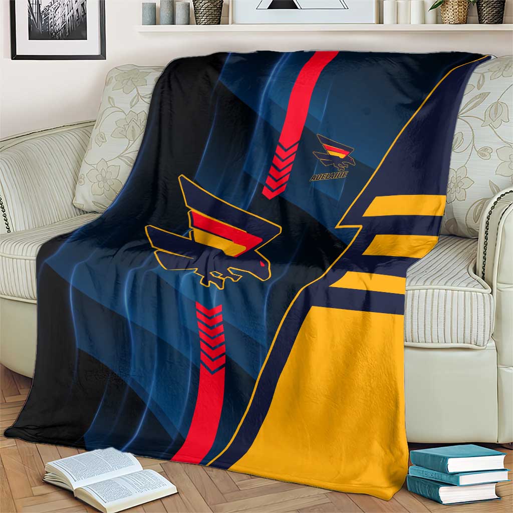 Adelaide Crows Blanket Modern Geometric Sports Graphic Style