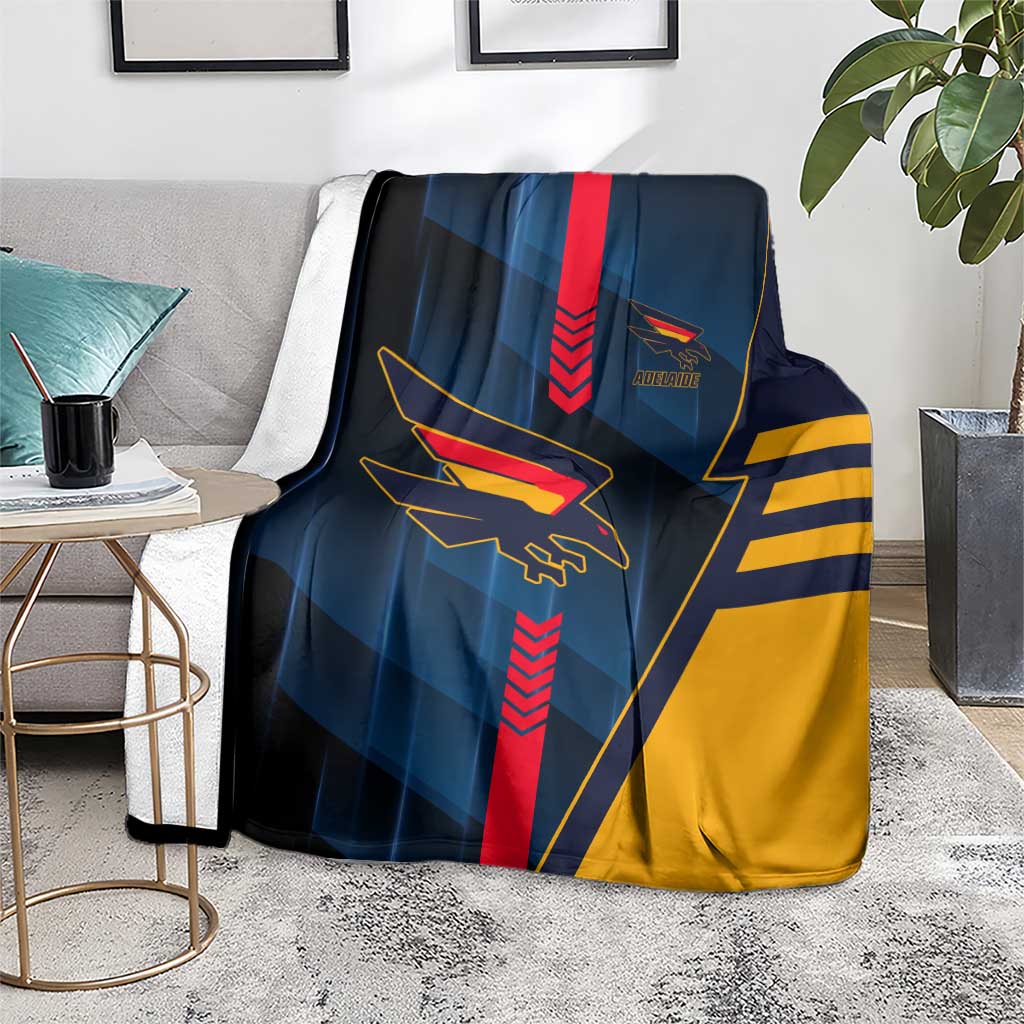 Adelaide Crows Blanket Modern Geometric Sports Graphic Style