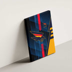 Adelaide Crows Canvas Wall Art Modern Geometric Sports Graphic Style