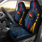 Adelaide Crows Car Seat Cover Modern Geometric Sports Graphic Style