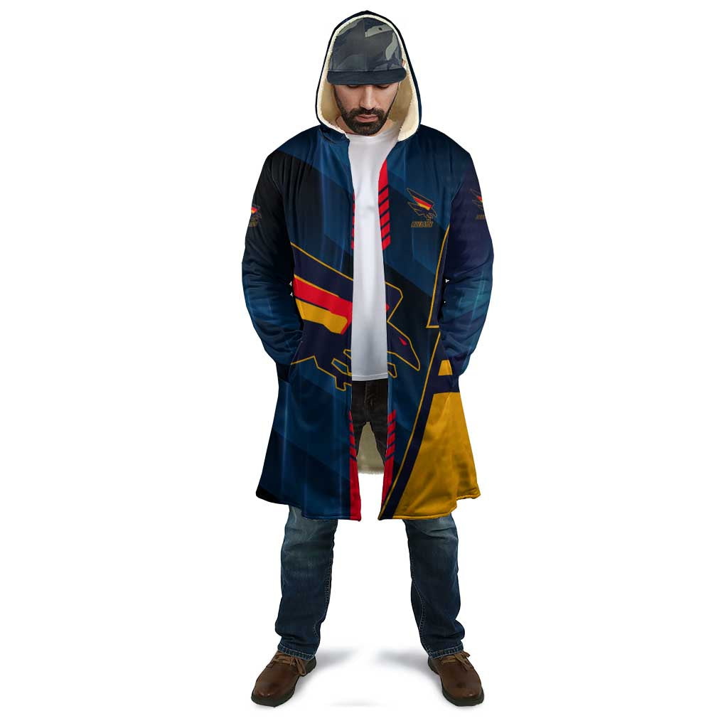Personalized Adelaide Crows Cloak Modern Geometric Sports Graphic Style