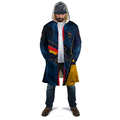 Personalized Adelaide Crows Cloak Modern Geometric Sports Graphic Style
