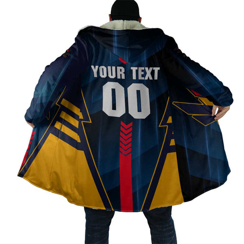 Personalized Adelaide Crows Cloak Modern Geometric Sports Graphic Style