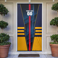Personalized Adelaide Crows Door Cover Modern Geometric Sports Graphic Style
