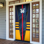 Personalized Adelaide Crows Door Cover Modern Geometric Sports Graphic Style