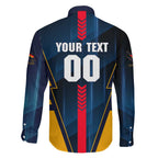 Personalized Adelaide Crows Family Matching Short Sleeve Bodycon Dress and Hawaiian Shirt Modern Geometric Sports Graphic Style