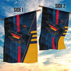 Adelaide Crows Garden Flag Modern Geometric Sports Graphic Style
