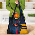 Adelaide Crows Grocery Bag Modern Geometric Sports Graphic Style