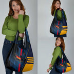 Adelaide Crows Grocery Bag Modern Geometric Sports Graphic Style