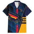 Personalized Adelaide Crows Hawaiian Shirt Modern Geometric Sports Graphic Style