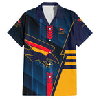 Personalized Adelaide Crows Hawaiian Shirt Modern Geometric Sports Graphic Style