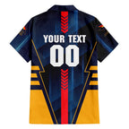 Personalized Adelaide Crows Hawaiian Shirt Modern Geometric Sports Graphic Style