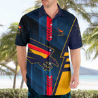 Personalized Adelaide Crows Hawaiian Shirt Modern Geometric Sports Graphic Style