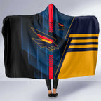 Adelaide Crows Hooded Blanket Modern Geometric Sports Graphic Style