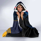 Adelaide Crows Hooded Blanket Modern Geometric Sports Graphic Style