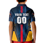 Personalized Adelaide Crows Kid Polo Shirt Modern Geometric Sports Graphic Style