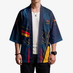 Personalized Adelaide Crows Kimono Modern Geometric Sports Graphic Style